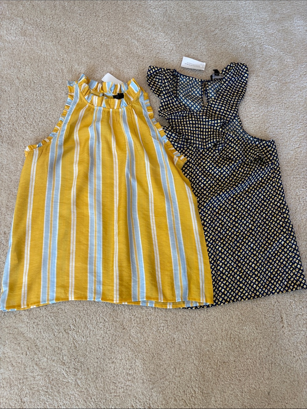 NWT Ann Taylor and Banana Republic Sleeveless Top Bundle Sz. XS